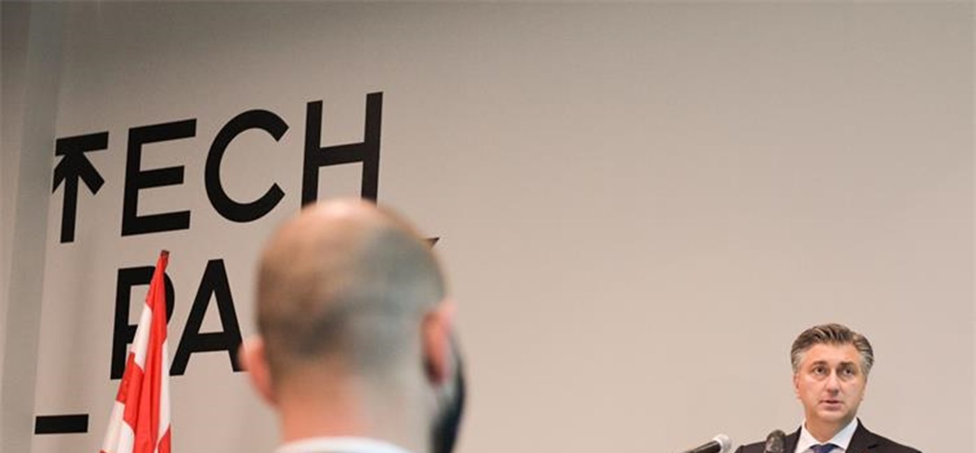 Premijer Plenković obišao Tehnološki park Varaždin 